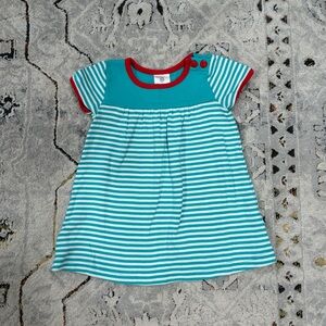 Hanna Andersson stripe sweater dress, 18-24 mo